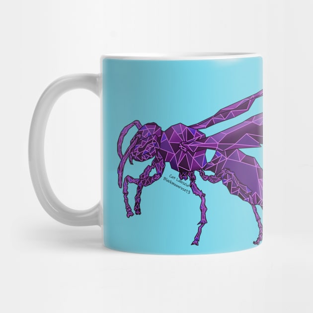 Alexandrite Wasp Purple by Blackmoonrose13